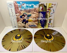 Lunar 2 Eternal Blue Vinyl Record Soundtrack VGM OST Sega CD PS1 Working Designs