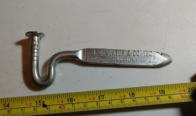 Vtg J. C. Winter & Co Red Lion PA Advertising Manuel Cigar Box Opener Hammer