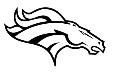 Vinyl Decal Truck Car Sticker Laptop - Football NFL Denver Broncos