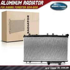 Aluminum Radiator w/o Oil Cooler for Subaru Forester 2014 2015 2016 2017 2018