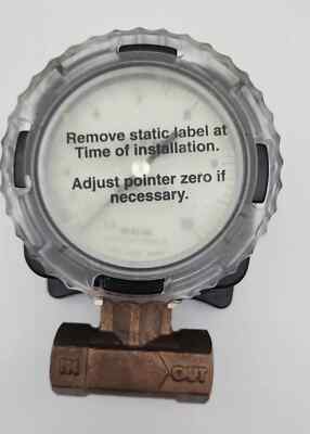 RCM INDUSTRIES 3/4-71-R-10-I FLO GAUGE 180 Max psi, 1.5 to 10 GPM *NDA AVAILABLE