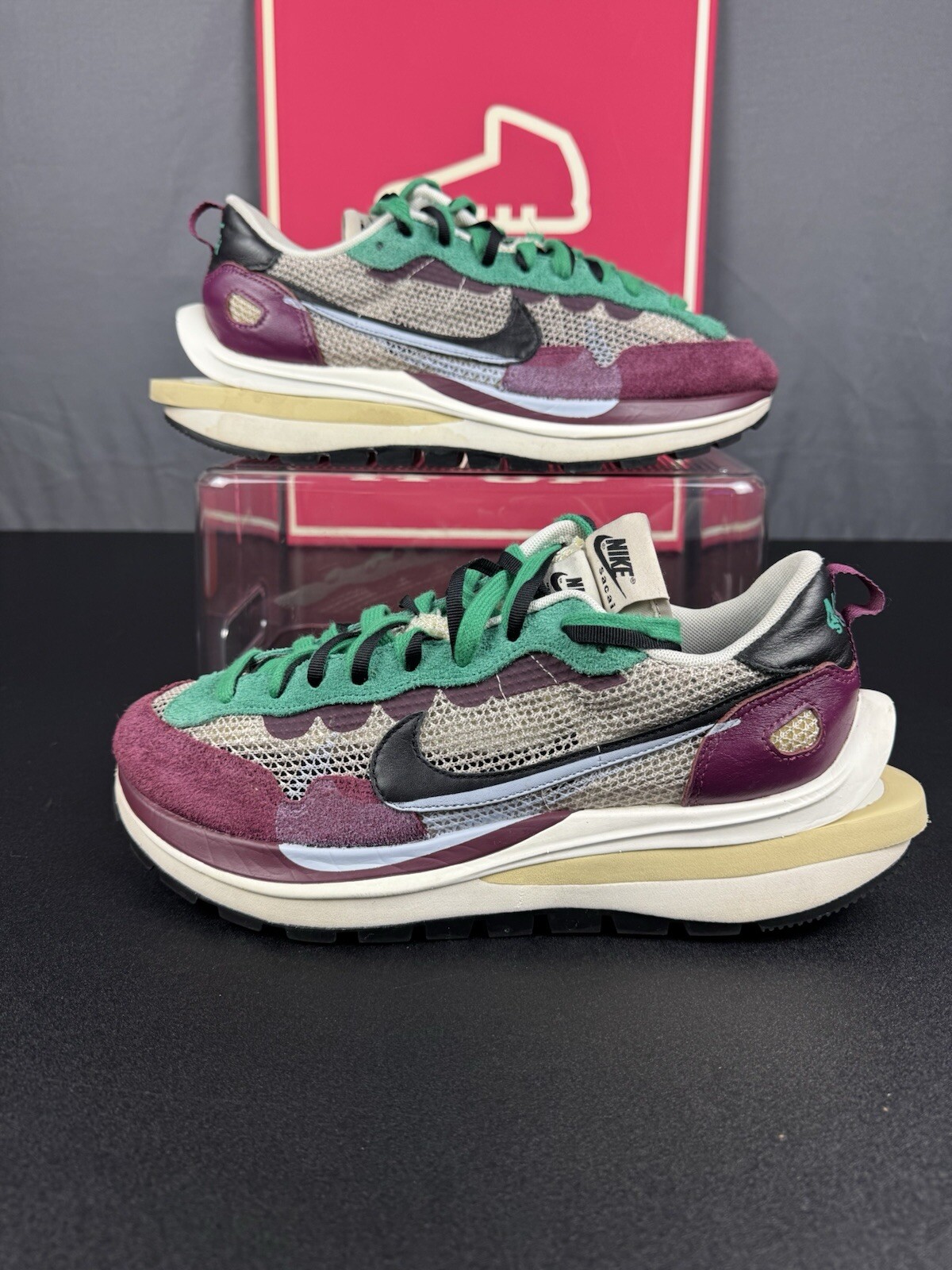 SACAI X NIKE Taglia 10 Nike sacai x VaporWaffle SP rosso cattivo