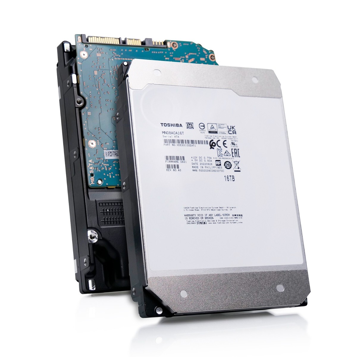 新品 東芝 内蔵HDD 16TB MN08ACA16T/JP 2本セット Toshiba MN08 16TB 7.2K RPM SATA 6Gb/s 3.5