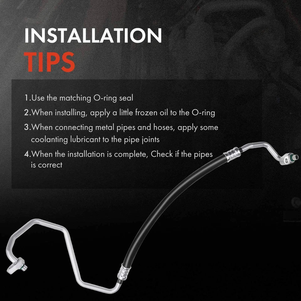 Manguera de descarga de refrigerante de aire acondicionado nueva para Toyota Tacoma 2005-2015 4,0 L 8870304020 Foto 2 de 4