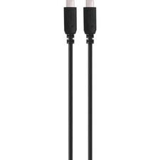 Blue Jet 3 Ft. Black Type-C USB to Type-C USB Charging Sync Cable BJ-1013 Blue