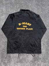Vintage Kmart The Savings Place Worker Employee Jacket Windbreaker USA Rare M