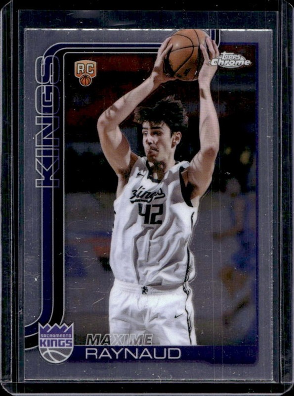 2025-26 Topps Chrome Maxime Raynaud RC Rookie #293 Kings