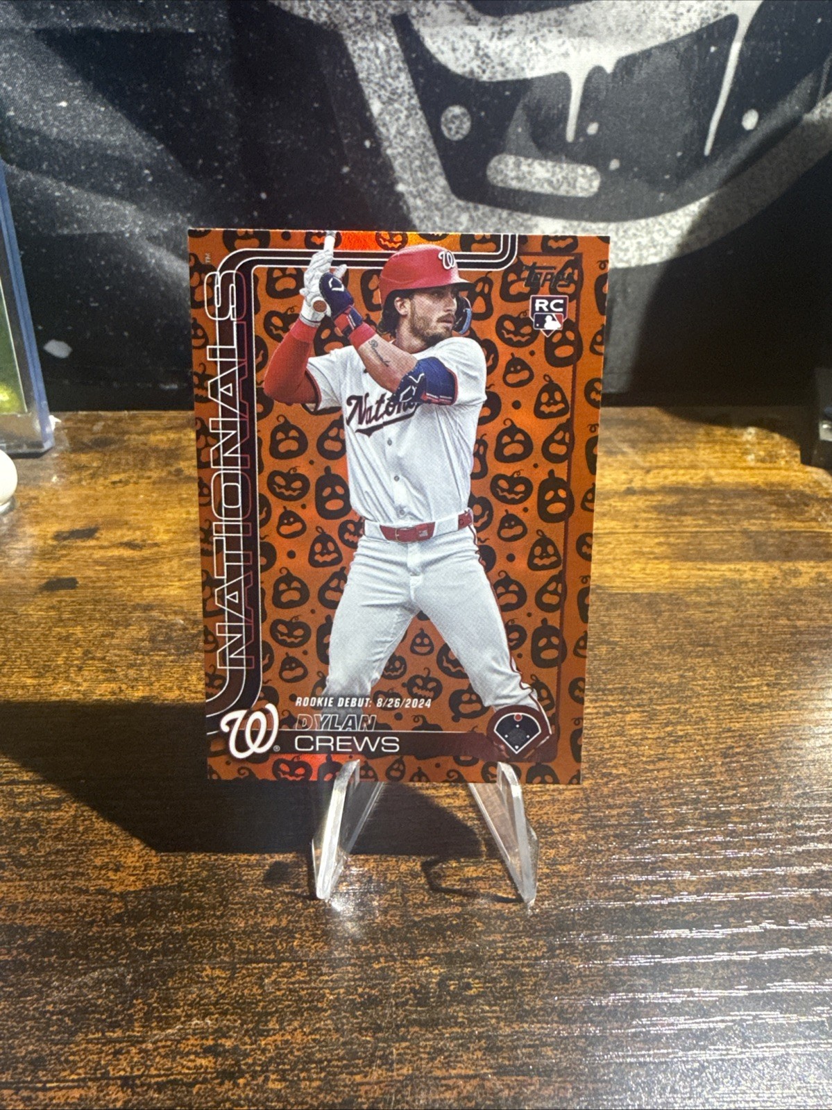 Dylan Crews 2025 Topps Update "Jack-O-Lantern" US223 (RC)