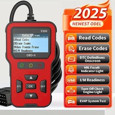 OBD2 Scanner Diagnostic Tool - Complete Fault Code Reader, Clear Error Codes