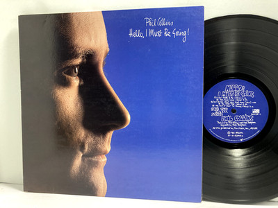 Phil Collins - Hello I Must Be Going LP - Atlantic 80035-1 - Tested VG+ Vinyl OG