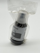 EPSON 502 Ink Bottle Exp 10/2025  127ml  Black - Genuine Sealed 