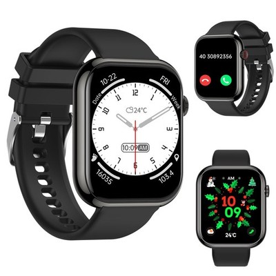 Smartwatch für Herren mit Ruffunktion 1.85 Fitnessuhr mit Herz