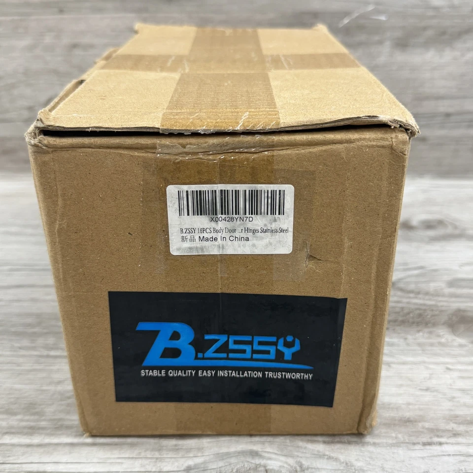 16PCS Body Door Hinge Replacement Set Black Steel For Jeep Wrangler JK 2007-2018 Foto 3 de 4