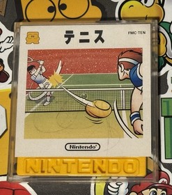 Tennis & Mario 2  Nintendo Famicom Disk System Japan Import US Seller TESTED