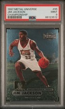 1997 METAL UNIVERSE CHAMPIONSHIP #95 JIM JACKSON PSA 9