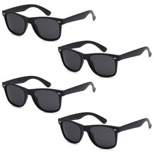 UV Protection Sunglasses Men Women Lightweight Durable Unisex 80 s Retr...