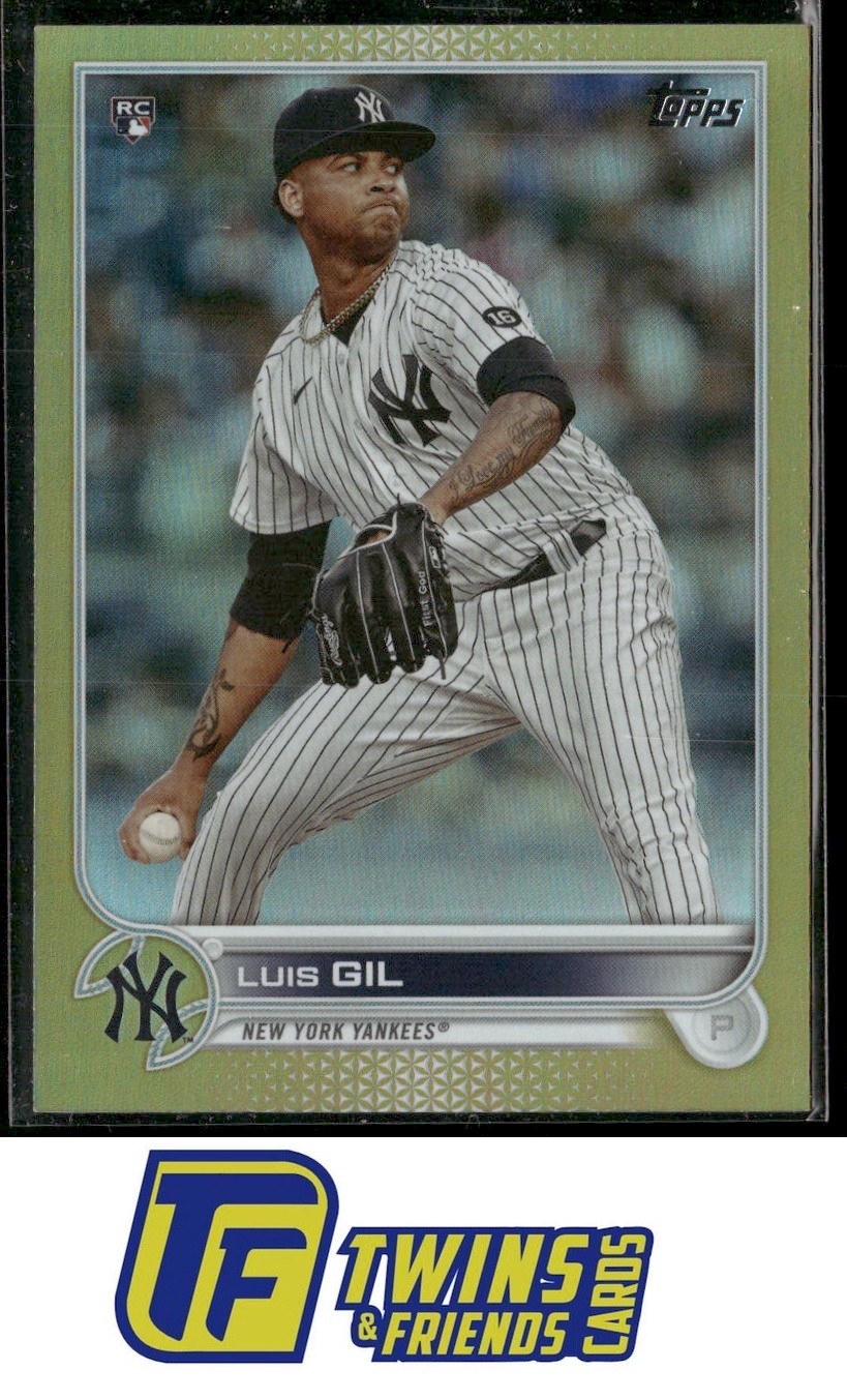 2022 Topps #131 Luis Gil Gold Foil