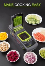 16-In-1 Vegetable Fruit Chopper Cutter Food O...