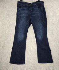 Wit & Wisdom Womens Bootcut Jeans Size 20W Dark Wash