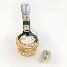1955 Orvieto-Secco Melini-Raffia wrapped. Italy Vintage
