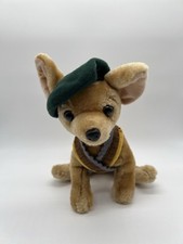 Nanco 1999 Chihuahua With Beret Plush Stuffed Animal Toy 9”