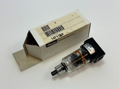 PARKER USA 14F11BA Hydraulic Pneumatic 1/4 Filter (NOS NEW Discontinued)