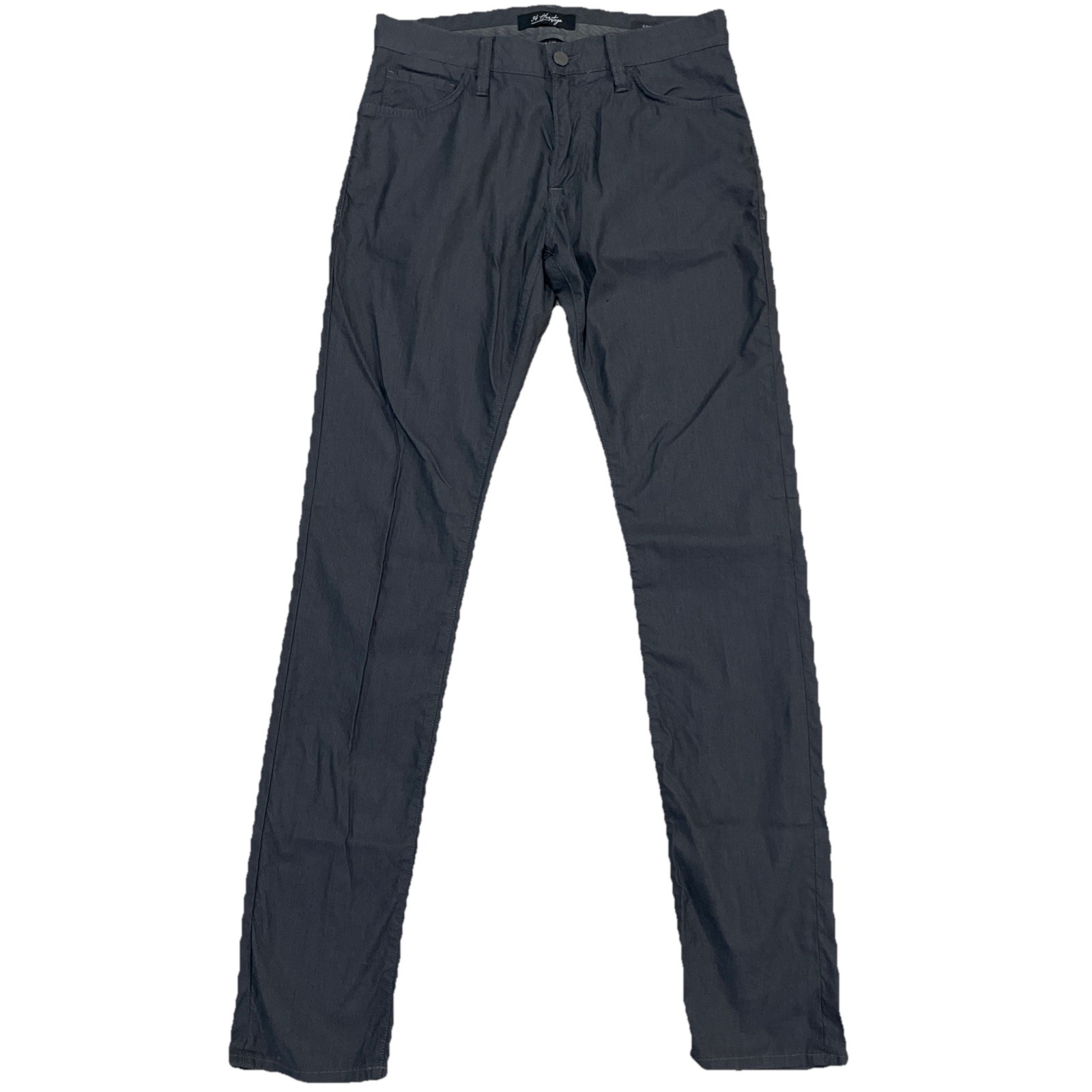 34 Heritage Pants Mens 32x36 Gray Cool 5 pocket Stretch Mid Rise Tapered