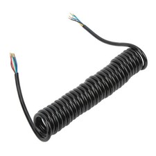 12.8ft Trailer Extension Coiled Cable For Tow Truck RV YIKP