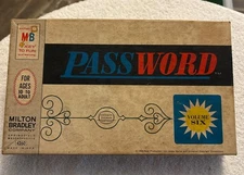 Password Original 1962 Milton Bradley Game Complete