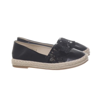 Jenny Fairy, Espadrilles, Größe: 38, Schwarz, Damen #26s