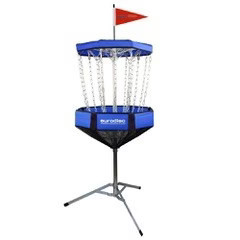 Discgolf Ziel Eurodisc Portable disc golf target blue EDDGBLCW Blau 61 x 142 cm