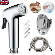 Toilet Bidet Douche Hand Held Shower Head Spray Gun Sprinkler Wash Jet Hose Set