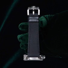 Audemars Piguet Code 11.59 Chronograph Smoked Blue Strap MINT FULL SET 26393BC 18