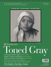 400 Series Sketch Pad, Toned Gray, 11x14 inch, 24 Sheets - Artist Sketchbook ...