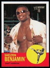 2006 Topps Heritage II WWE Shelton Benjamin #44