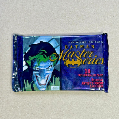Batman Master Series (1996) Trading Cards Booster Pack SkyBox DC Comics