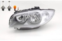 Scheinwerfer Passend FüR BMW 1 E81 E87 09/04- 02/07 Links Mit Leuchtmittel