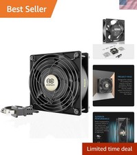 AXIAL Low Speed Muffin Fan 120x120x38mm - Hang Anywhere, 67,000 Hours Life