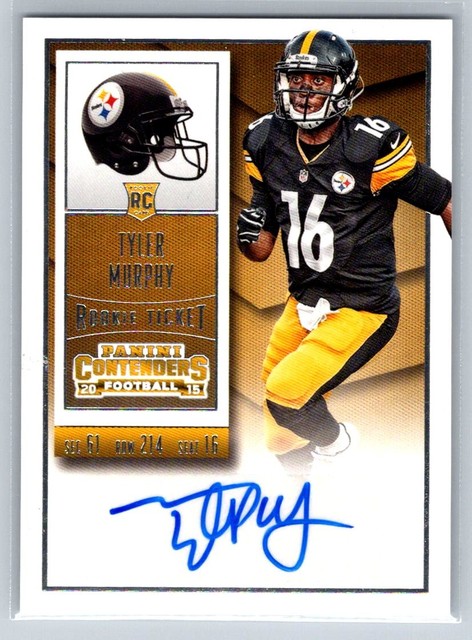 2015 Panini Contenders #285 Tyler Murphy Auto Rookie Football