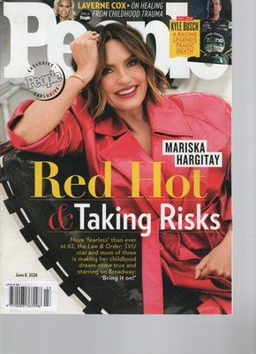 People Magazine June 8 2026 - Mariska Hargity, Laverne Cox, Kyle Busch