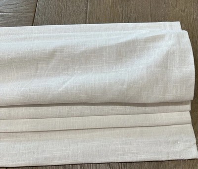 Pottery Barn Emery Roman Shade Ivory 36x48'' Replacement Hardware NOT blackout