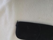 Black Travel Cord Organizer Zippered Cable Case USB Charger Electronics Pouch