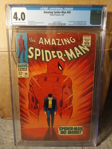Amazing Spider Man #50 cgc4.0