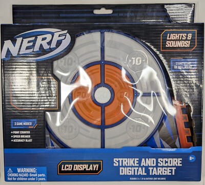 Nerf Strike And Score Digital Target LCD Display New ans Sealed