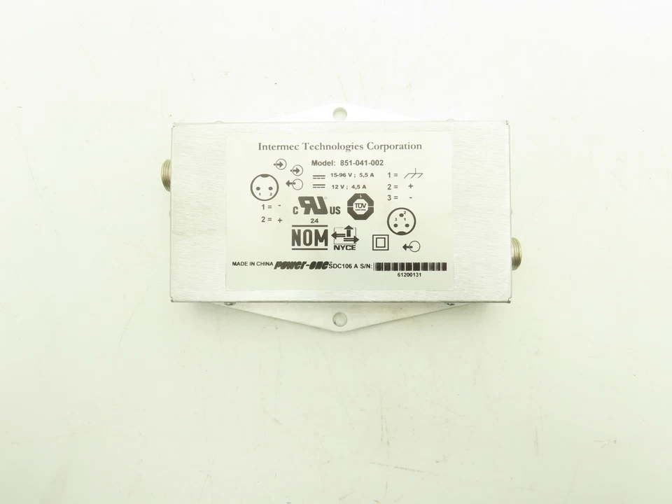 Intermec 851-041-002 Power One DC-DC Converter In 15-96V Out 12VDC 4.5 Amps - Image 3 of 4