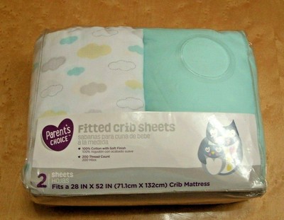 parents choice crib sheets