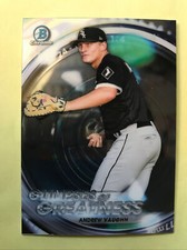 2020 Bowman Chrome Glimpses Of Greatness ANDREW VAUGHN, WHITE SOX #GOG-AV