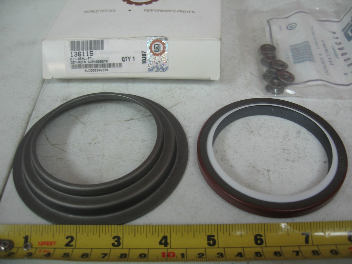 Q multi  Front Crankshaft Seal Kit for Cummins 6C ISC. PAI # 136115 Ref