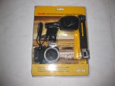 Kodak MIC204 Condenser Microphone With Shock Mount  Wind Guard, NEW