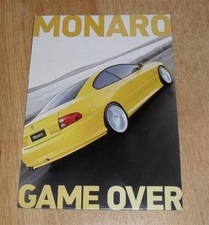 Vauxhall Monaro "Game Over" Brochure Poster - Holden